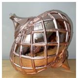 Large pink Christmas ornament