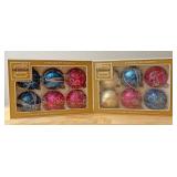 Two boxes of ornaments