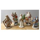 Ceramic Santa set