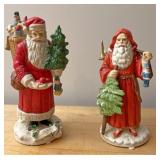 Ceramic Santas