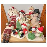 Dancing snowman decor