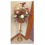 Decorative flower and stand