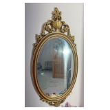 Oval mirror