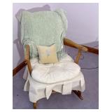 Rocking chair with cover