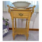 One drawer wooden stand