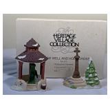 Heritage village Village well and holy cross