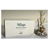 Department 56 Birch tree cluster