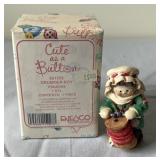 Cute as a button drummer boy figurine