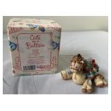 Cute as a button camel figurine