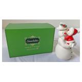 Department 56 snow babies dressing up for the