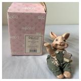 ENESCO boy bunny sitting figurine