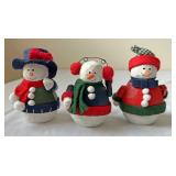 Snowman figurines