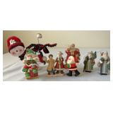 Santa figures