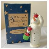 Department 56 handpainted snowman figurine