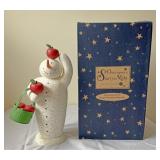 Department 56 large hand painted snowman figurine