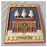 Up on the rooftop decor