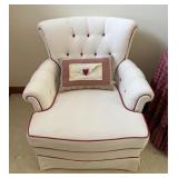 White sofa chair