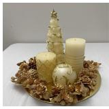 Gold centerpiece