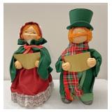 Christmas carolers decor