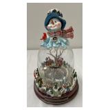 Snowman music box