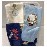 Miscellaneous Christmas hand towels