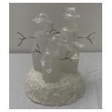 Snowman music box