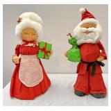 Mr. and Mrs. clause tree topper
