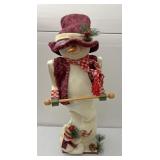 2 foot snowman figurine