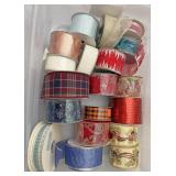 Tote full of ribbon
