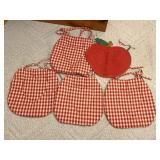Red seat covers