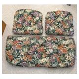 Wicker loveseat seat cushions