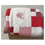 Quilted bedspread