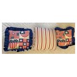 Throw pillows