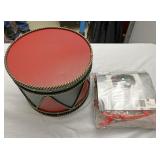 Wreath storage bag and decorative box