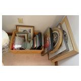 Large lot of picture frames