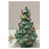 12" ceramic Christmas tree