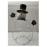 Metal snowman