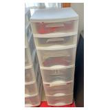Six drawer organizer with placemats and more