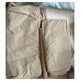 2 fitted king size sheets with one flat sheet