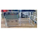Dinnerware organizer kitchen set