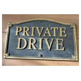 Private drive plate