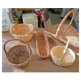 Miscellaneous woven baskets