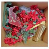Miscellaneous Christmas Decor candleholders and