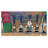 North pole caroling society figurines