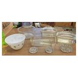 Miscellaneous glassware lot