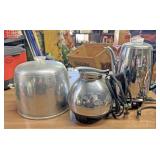Coffee and tea pots