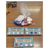 Plastic poker chips