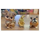 Small glass figurines