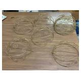 Half round gold decoration