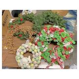 5 wreaths